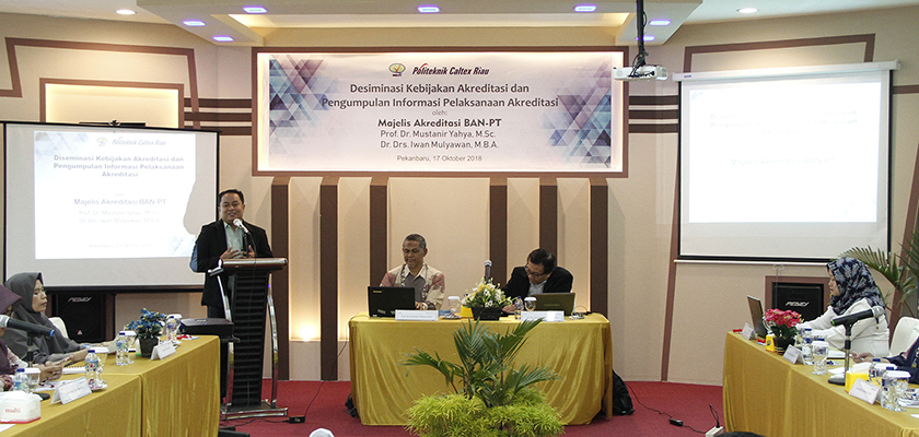 PCR Menjadi Tuan Rumah Kegiatan Diseminasi Kebijakan Akreditasi Oleh Majelis Akreditasi BAN-PT PCR Menjadi Tuan Rumah Kegiatan Diseminasi Kebijakan Akreditasi Oleh Majelis Akreditasi BAN-PT