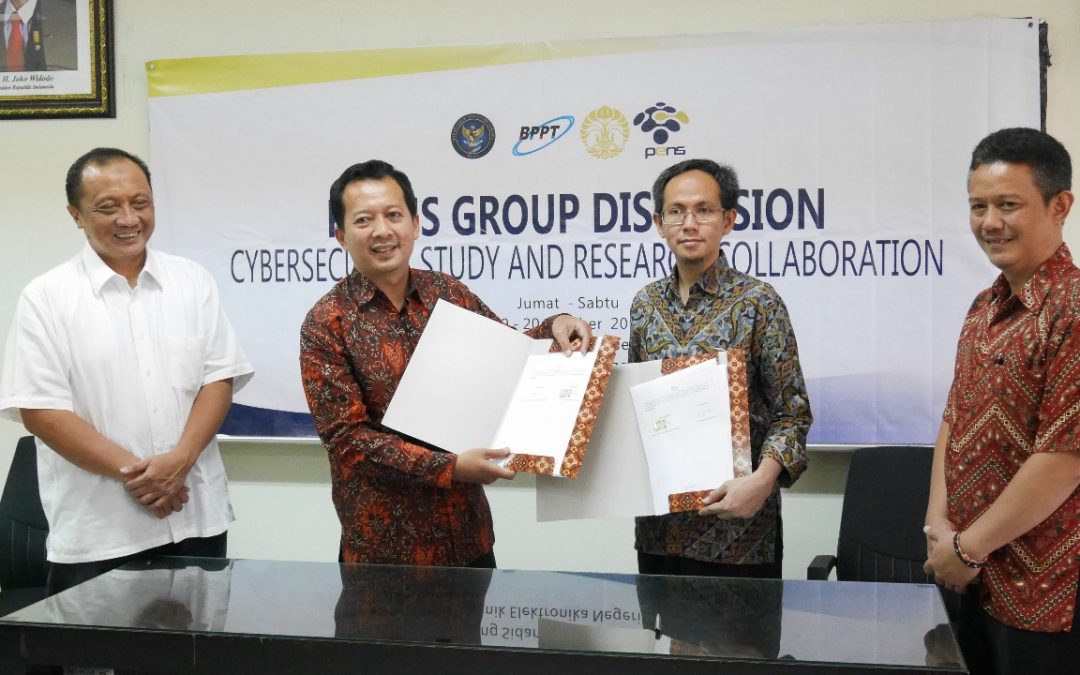 Sinergi PENS dan BPPT dalam Cyber Security Sinergi PENS dan BPPT dalam Cyber Security