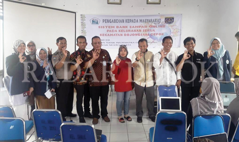 Serua, Kota Depok Miliki Bank Sampah Online Serua, Kota Depok Miliki Bank Sampah Online