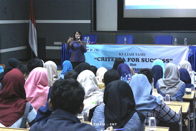 Kembangkan Karakter Mahasiswa, Program Studi Teknik Elektro Industri Gelar kuliah Tamu “ Criteria For Succes” Kembangkan Karakter Mahasiswa, Program Studi Teknik Elektro Industri Gelar kuliah Tamu “ Criteria For Succes”