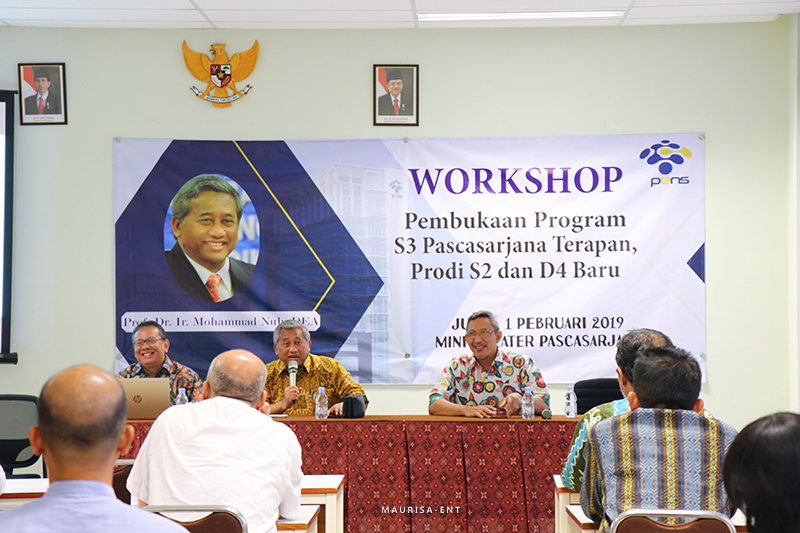 Gelar Workshop Pembukaan Program Studi Baru, PENS Hadirkan M. Nuh Gelar Workshop Pembukaan Program Studi Baru, PENS Hadirkan M. Nuh